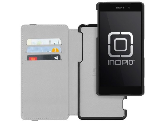 Incipio Watson Wallet fr Sony Xperia Z2, schwarz