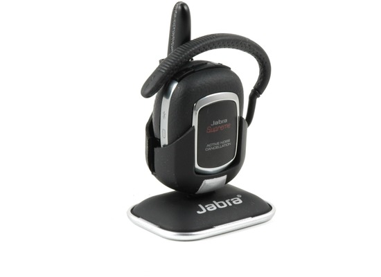 Jabra Aktion SUPREME+ Bluetooth Headset + Tisch- und KFZ-Halterung