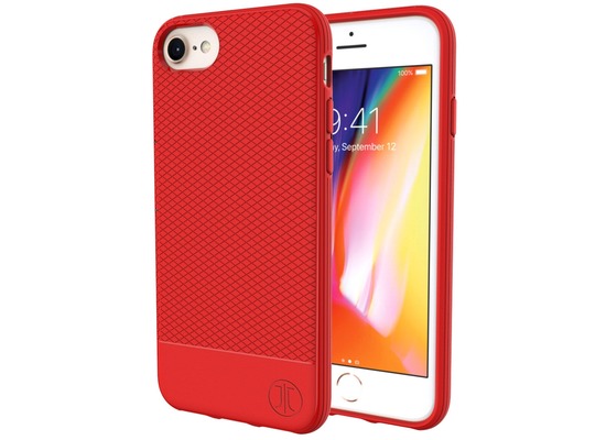JT Berlin BackCase Pankow Soft, Apple iPhone 8/7, rot, 10472
