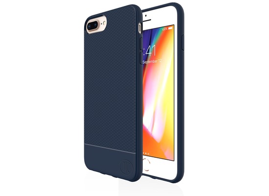 JT Berlin BackCase Pankow Soft, Apple iPhone 8 Plus/7 Plus, blau, 10474