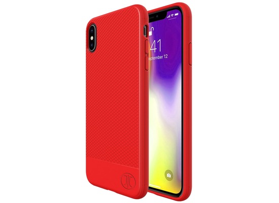JT Berlin BackCase Pankow Soft, Apple iPhone Xs Max, rot, 10484