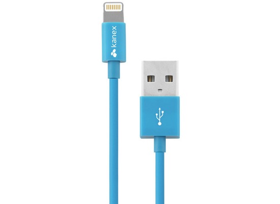 Kanex Charge/Sync-Kabel - Apple Lightning auf USB-A - 1.20m - blau