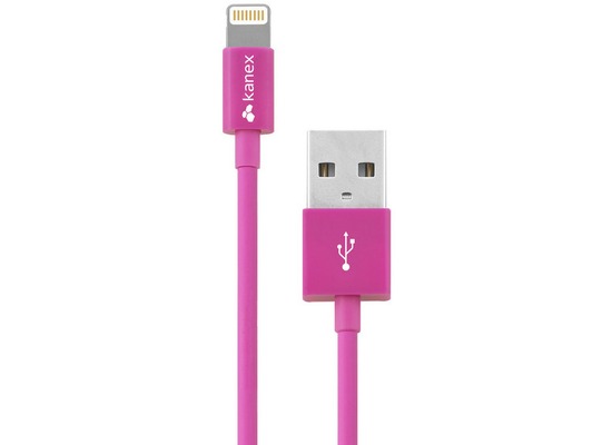 Kanex Charge/Sync-Kabel - Apple Lightning auf USB-A - 1.20m - pink