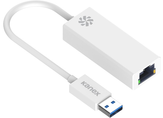 Kanex USB3.0 auf Gigabit Ethernet Adapter - wei