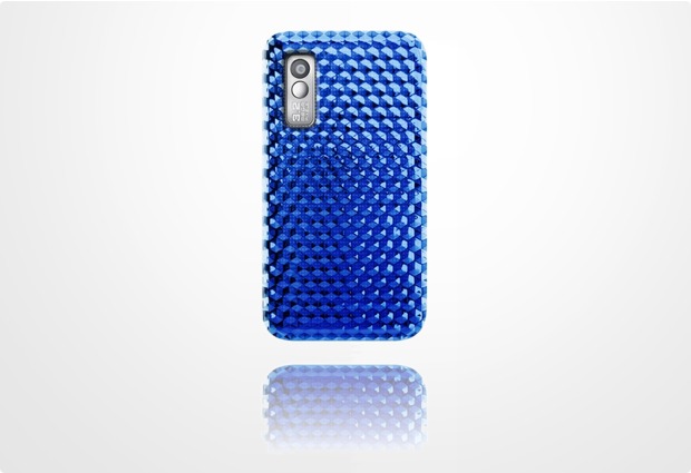 Katinkas Design Cover HEX 3D fr Samsung S5230, blau