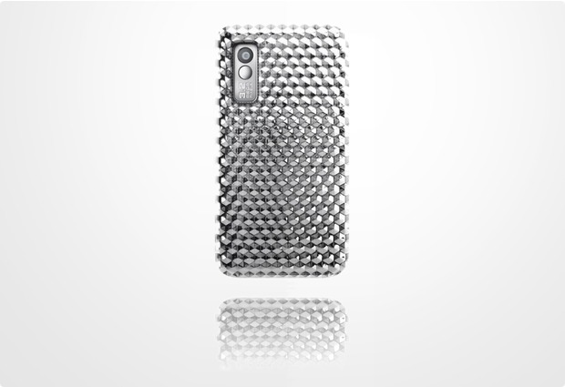 Katinkas Design Cover HEX 3D fr Samsung S5230, clear