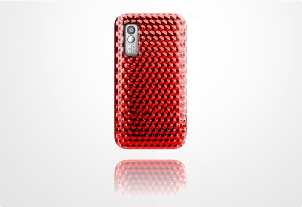 Katinkas Design Cover HEX 3D fr Samsung S5230, rot