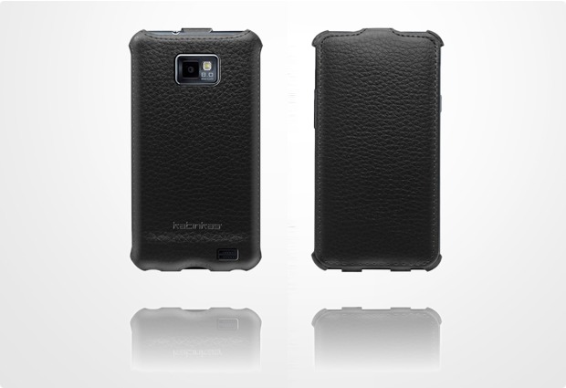 Katinkas Twin Flip fr Samsung i9100 Galaxy S2, schwarz