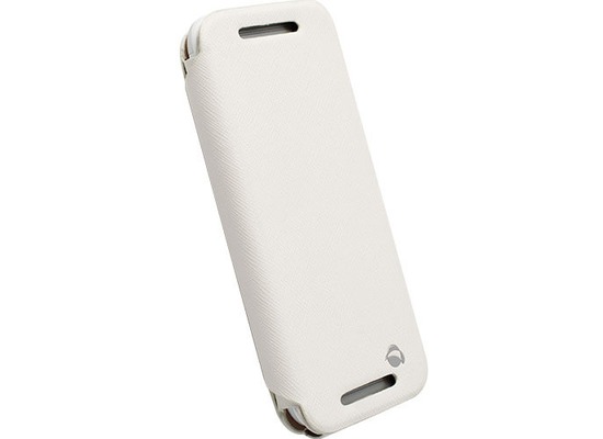 Krusell BookCover Malm Stand fr HTC One mini 2, Wei