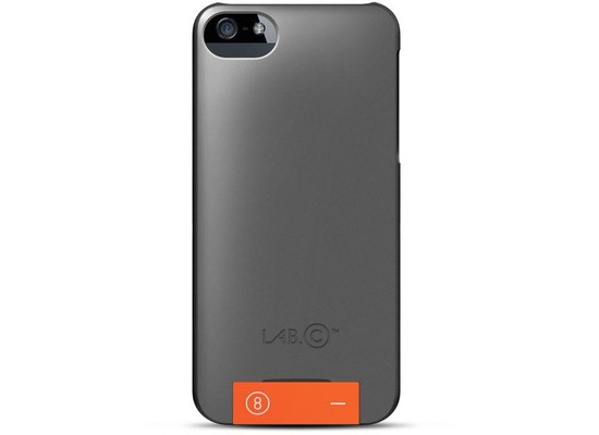 Lab.C C105 USB Case mit 8GB fr iPhone 5/5S/SE, grey-orange