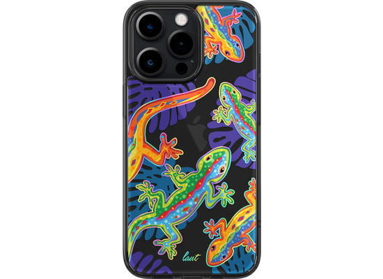 LAUT Crystal Palette iPhone 14 Lizard Colorful