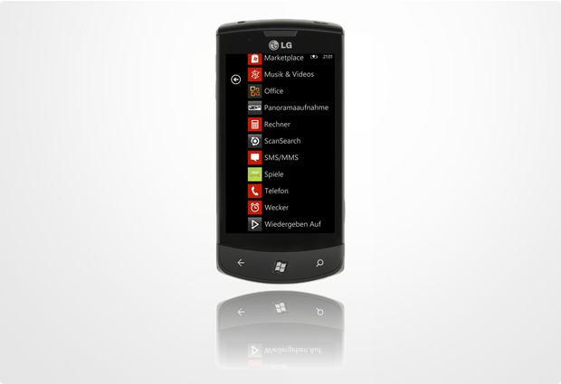 LG E900 Optimus 7, schwarz (Vodafone Edition)