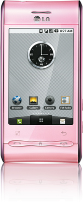 LG GT540 OPTIMUS, pink