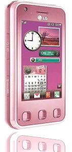 LG KC910i Renoir, pink