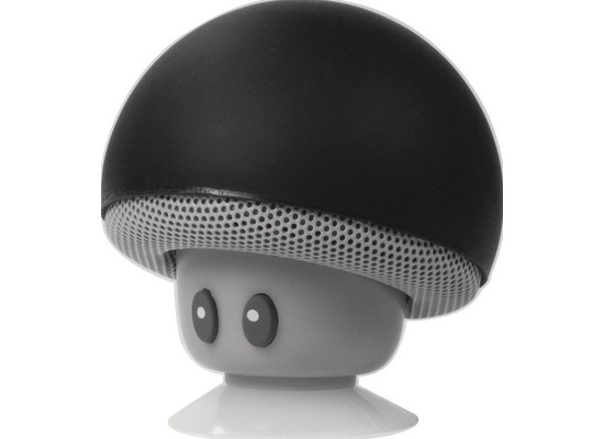LogiLink portable Bluetooth Speaker mushroom design, schwarz