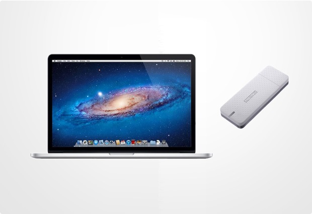 Apple MacBook Pro 15 mit RETINA Display Core i5 256GB SSD 8GB RAM + Huawei HiMini E369