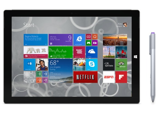 Microsoft Surface Pro 3 i7, 256 GB Win 8.1 Pro