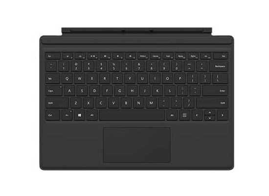 Microsoft Tastatur-Cover fr Surface 3, schwarz