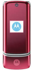 Motorola MOTOKRZR K1, pink