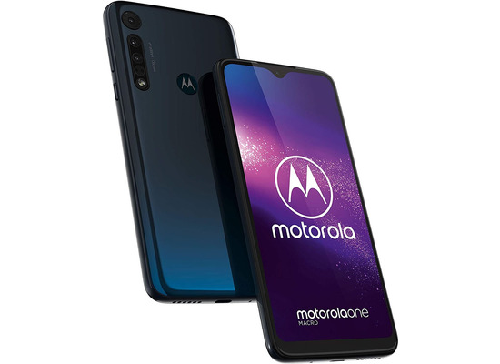 Motorola moto one macro 4/64GB, space blue