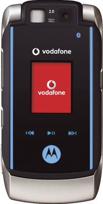 Motorola MOTORAZR maxx V6 blau/silber Vodafone