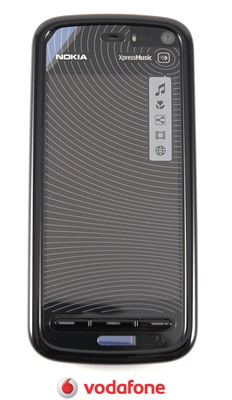 Nokia 5800 XpressMusic, schwarz Vodafone Branding