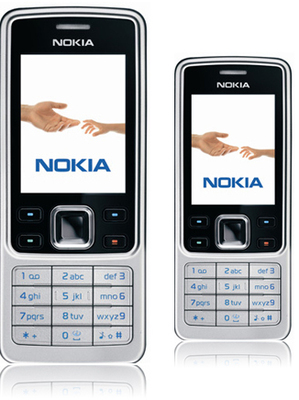 Nokia 6300 silber Doppelpack