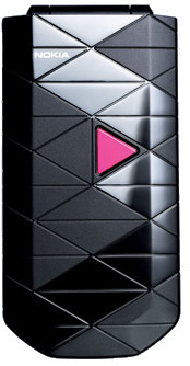 Nokia 7070 prism black rose