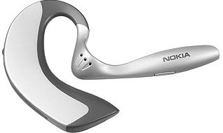 Nokia Bluetooth Headset HS-4W silber