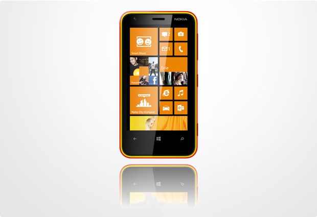 Nokia Lumia 620, orange