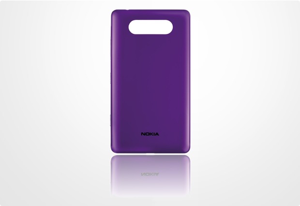 Nokia Shell CC-3058 fr Lumia 820, lila