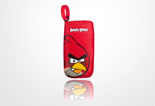 Nokia Universaltasche CP-3007 Angry Birds, rot