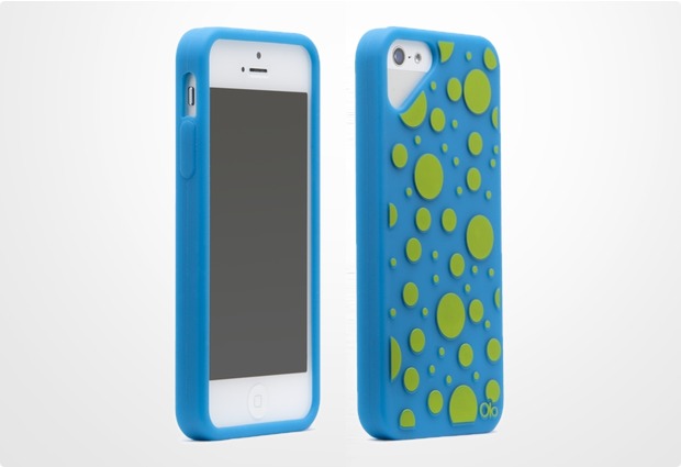 Olo Fashion Dot fr iPhone 5, blau-grn