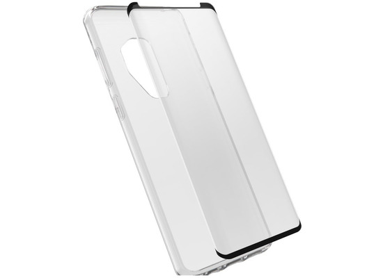 OtterBox Clearly Protected Skin + Alpha Glass Samsung Galaxy S9 Plus