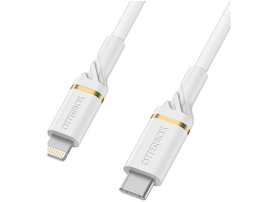 OtterBox Lightning auf USB-C Kabel 2m weiß