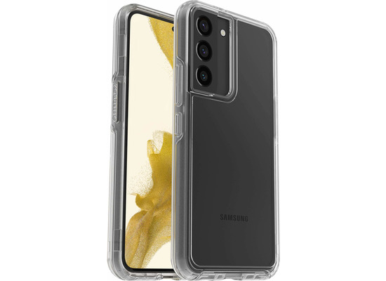 OtterBox Symmetry Series Clear - Hintere Abdeckung fr Mobiltelefon - Polycarbonat, Kunstfaser - klar - fr Samsung Galaxy S22