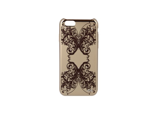 OXO Backcover Bling Butterfly fr iPhone 6, Gold