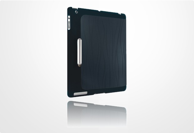 Ozaki iCoat Slim-Y+ für iPad 3, schwarz-navy