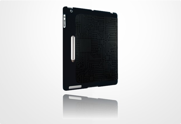 Ozaki iCoat Slim-Y+ für iPad 3, schwarz