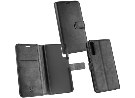 OZBO PU Tasche Diary Business schwarz komp. mit Samsung Galaxy A7 (2018)