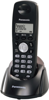 Panasonic KX-TCA120EXB, Mobilteil inkl. Ladeschale zu KX-TCD200, schwarz