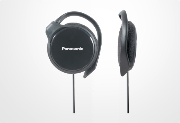 Panasonic Stereo Clip Kopfhörer RP-HS46, schwarz