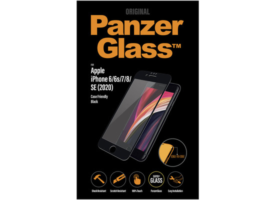 PanzerGlass Apple iPhone 6/7/8/4.7\" 2020 Case Friendly, Black