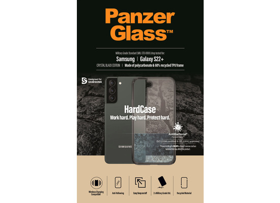 PanzerGlass HardCase f. Samsung Galaxy S22+ Antibakteriel