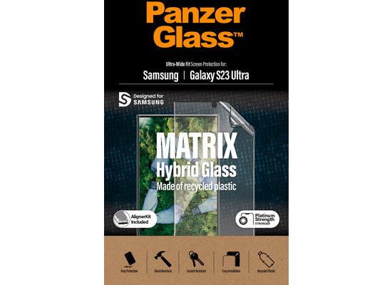 PanzerGlass S. Galaxy S23 Ultra UWF PET-Flaschen AB wA
