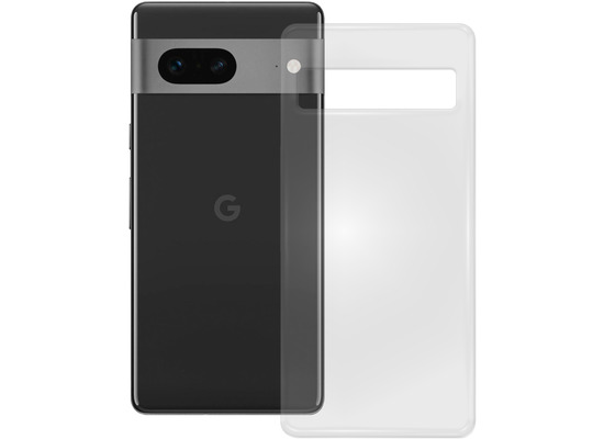 Pedea Soft TPU Case für Google Pixel 7, transparent