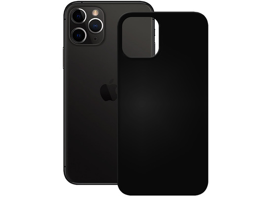 Pedea Soft TPU Case fr iPhone 12 Pro Max, schwarz