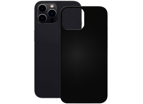 Pedea Soft TPU Case fr iPhone 13 Pro, schwarz