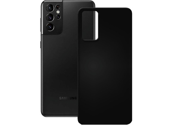 Pedea Soft TPU Case fr Samsung Galaxy S21 Ultra, schwarz