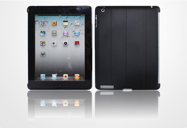 Twins Nonslip fr iPad 2, schwarz